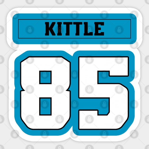 George Kittle 49ers Sticker by Cabello's